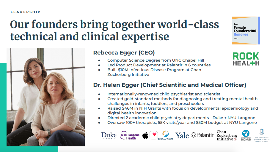Dr. Helen Egger & Rebecca Egger
