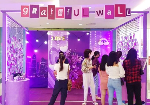 2024 TITAN Business Winner - Ayala Malls Abreeza: Grateful Wall Year 2