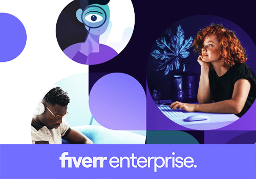 2023 TITAN Business Winner - Fiverr Enterprise