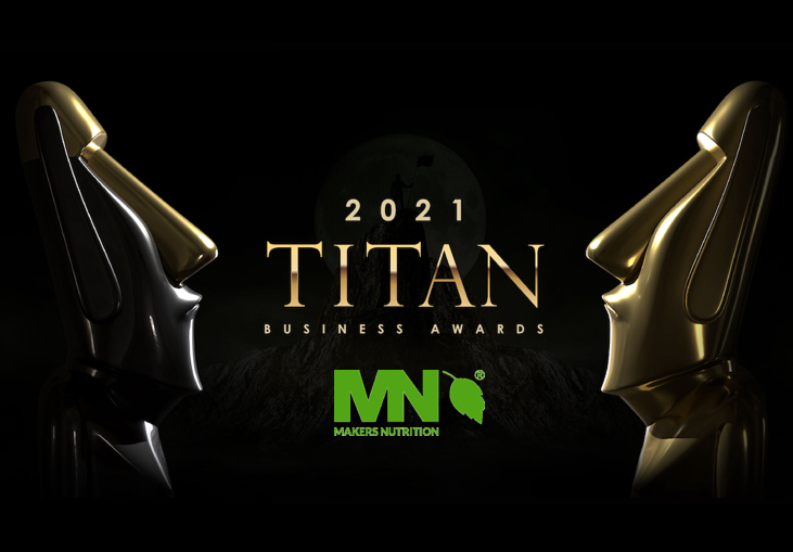 Makers Nutrition Walks Away Victorious in the 2021 TITAN Business Awards