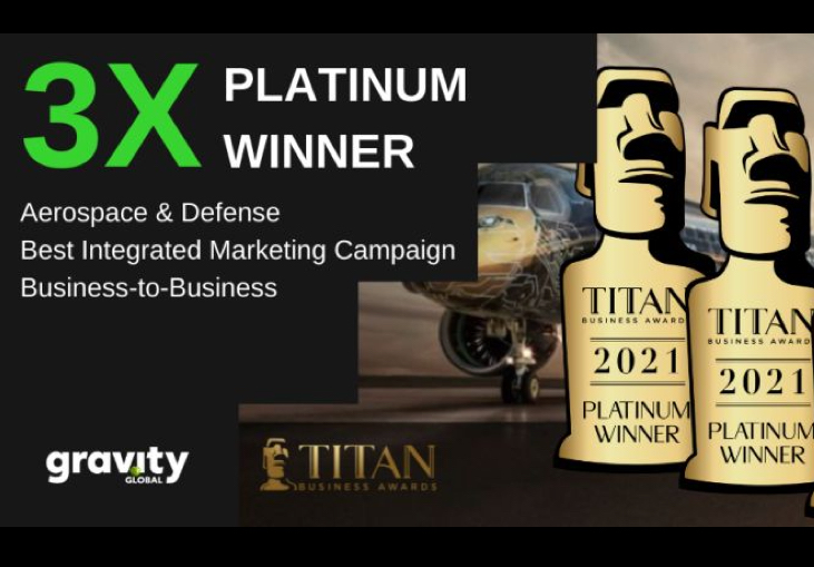 The Profit Hunter have won an incredible 3 Titan Business Awards for marketing in the aerospace and defense industry.