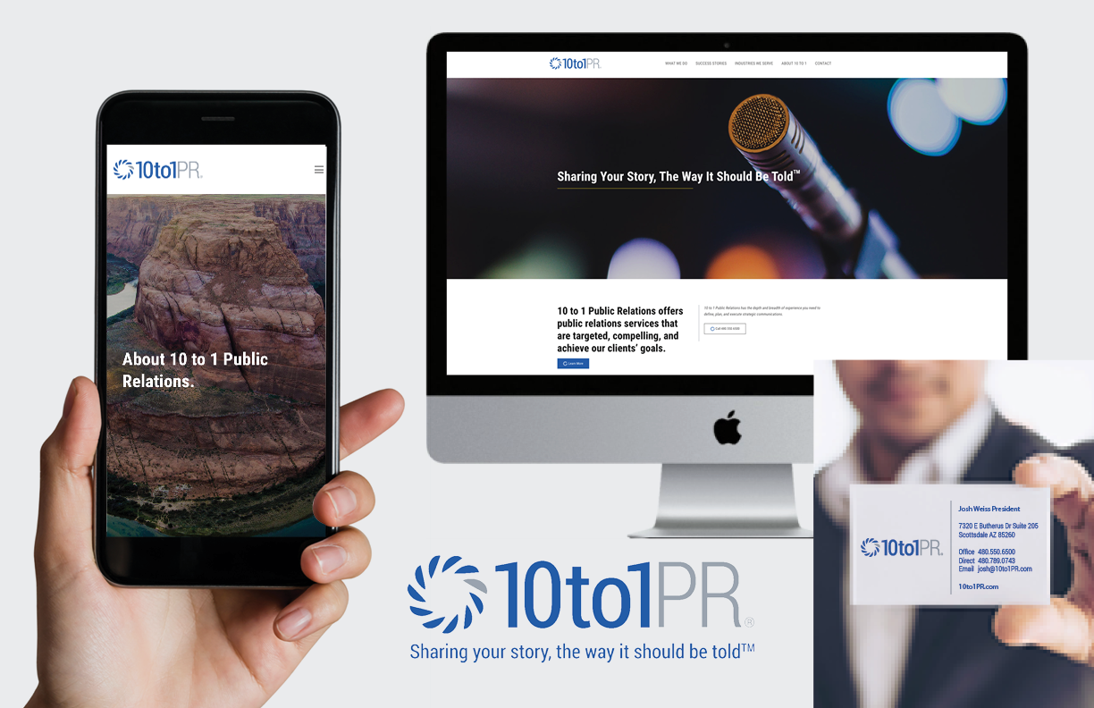 10 to 1 Public Relations Doubles Down on Winning PR Strategy with Updated Branding