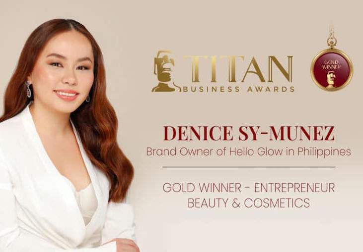 Hello Glow founder secures victory in 2022 TITAN Business Awards￼