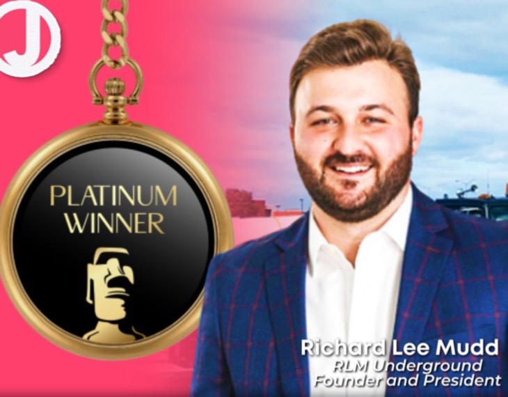 RLM Underground Awarded Platinum Medal for Entrepreneur - Telecommunications!