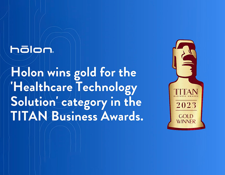 We are proud to share that Holon has been recognized by TITAN Business Awards as a gold winner! 