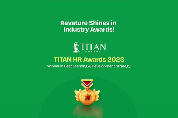 Join Revature in celebrating victory in the TITAN Business Awards 2023!