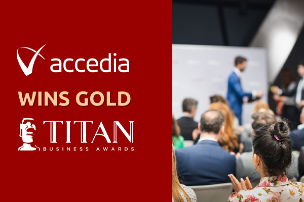 Accedia Leads the Charge in Tech Innovation with 2 Remarkable Gold Wins