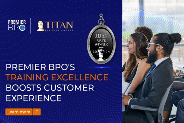 Premier BPO, LLC.  received a Silver Award at the TITAN Awards 2024 for Management Training.