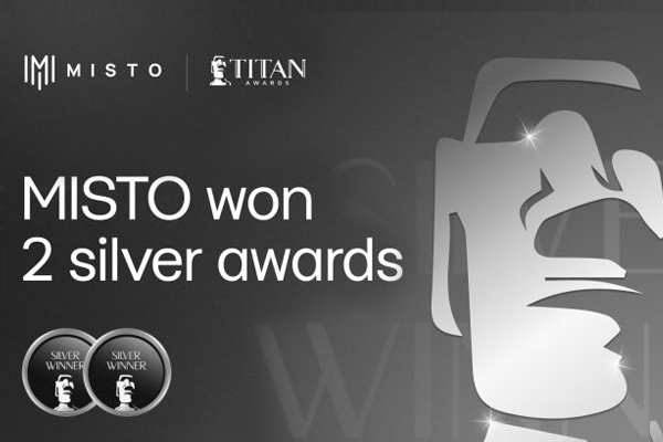 MISTO has earned Silver at the 2024 TITAN Awards — not just in one, but two categories: #NextGenTechnology and Community #Innovations! 