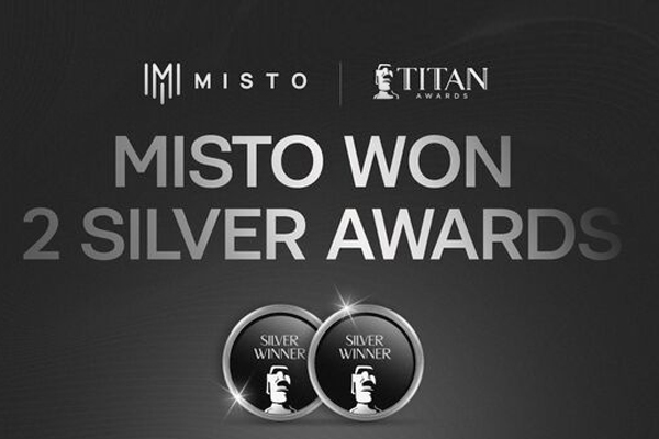 MISTO have just won Silver in two categories at the 2024 TITAN Awards. 