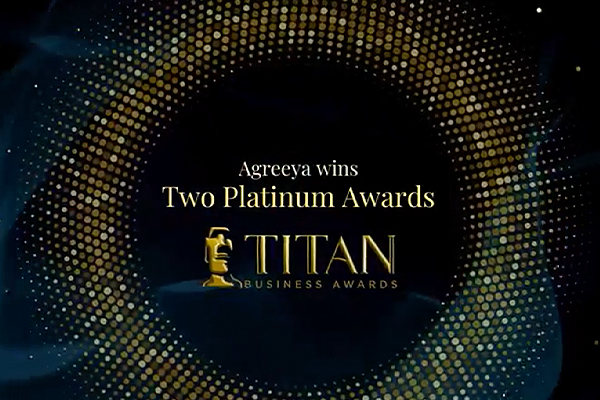 AgreeYa has clinched TWO Platinum Awards at the 2024 Titan Business Awards! 