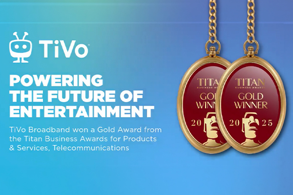 TiVo received several honors at the 2025 TITAN Awards