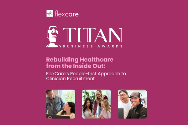  FlexCare has been recognized by the 2025 TITAN Awards for their work in clinician recruitment!